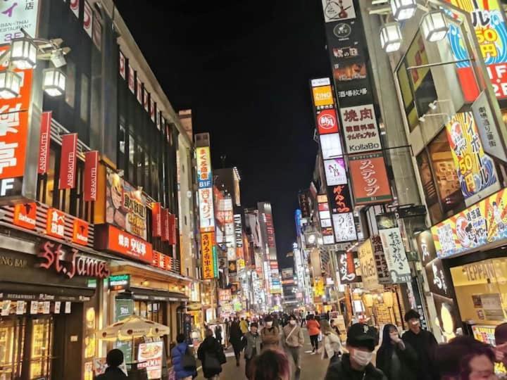 北新宿 Central Shinjuku Walk To Kabuki-Chou, Golden Gai Токио Экстерьер фото